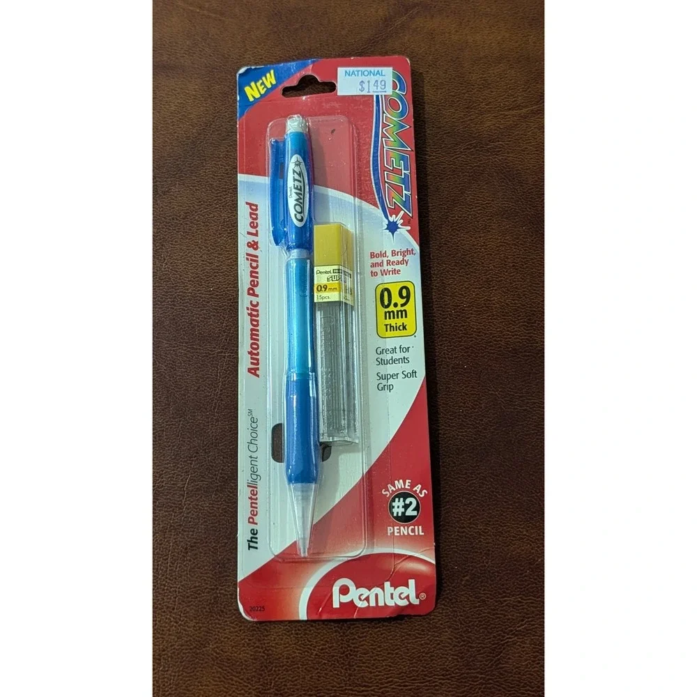 Pentel Cometz 0.9mm Automatic Mechanical Pencil AX119LBP Vintage Lead Refill